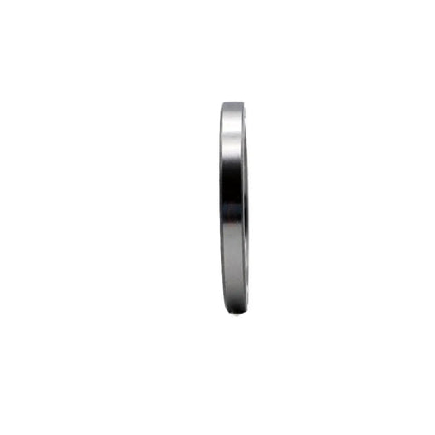 Pro Grade Stainless Steel Single Row Thin Section Ball Bearing S6828 2RS 140x175x18mm showing profile view for precision spinners.