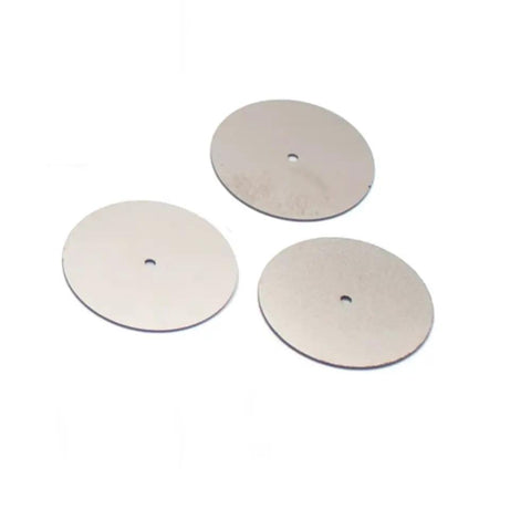 Triple diamond discs for Top Shelf Rechargeable Electric Floor Grinder for precision stone polishing.