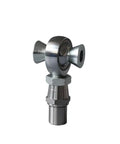 M16 Metric Left Thread Rod End Bearing Kit With Bulletproof Jam Nut And Slick Misalignment Spacer for steering. Metal construction.