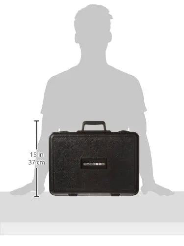 Plug And Go Digital Force Gauge With 500 Pound Range For Ergonomics Testing Kits Series 3 in a sturdy black carrying case.