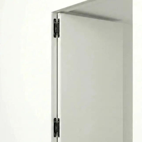 Heavy Duty Self Closing Hidden Door Hinges Holds 120 Lbs Rock Solid Concealed Hardware with smooth installation on a door frame.