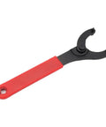 Bottom Bracket Tool Adjustable Pin Spanner And Lock Ring Wrench for Bicycle Repair, carbon steel, red handle, 16.3 cm