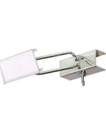Heavy Duty Adjustable Catheter Cart Hooks Built Different Wire Shelving Utility Rack Clips Killer Grip For Restaurant Warehouse Medical Storage Chrome Carbon Steel 7 X 2 Inch Pack Of Six holder with transparent label holder