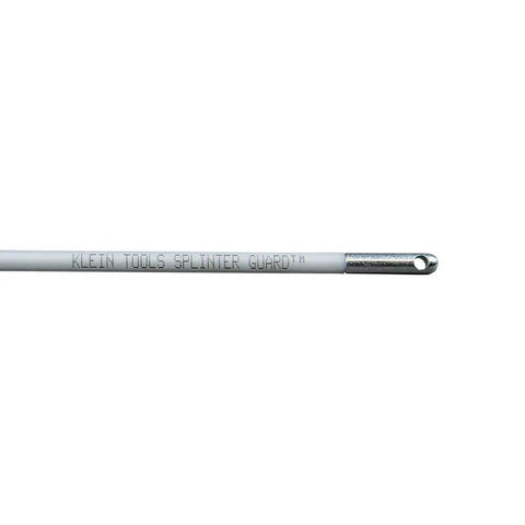Mid Flex Glow Rod Set With Splinter Guard Coating, close-up of stainless steel connector, Six 18 Inch Glow Rods For Easy Fishing, Made In USA