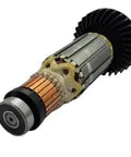 Heavy Duty AC220240V Armature Rotor Anchor Assembly Precision Drop In Swap For Yard Gear And Power Tools view with detailed metal construction