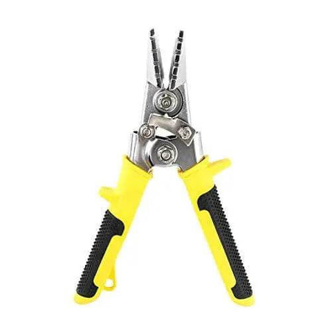 Sheet Metal Hand Seamer With 6 Inch Jaw For Flattening Bending And Seaming Metal Sheets Manual Pliers With Comfort Grip Handle