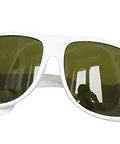 Game Changing Heavy Duty Ipl Safety Glasses And Laser Protection Goggles For Beauty Products Block Harmful Uv And Infrared Rays Up To 2000Nm With Od 4 Plus Filtration Slick Coated Lenses Rock Solid Frame Built Tough For Studio Pros. White frame with tinted lenses.
