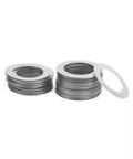 Ultra Thin Stainless Flat Washer Set For Precision Spacing, 0.3mm Axle Bearing Spacers, Fits M35 M48 M50, Pro Grade High Precision, 5 Pack, 42x52mm, All Weather Durable Hardware Washers stacked stainless steel washers