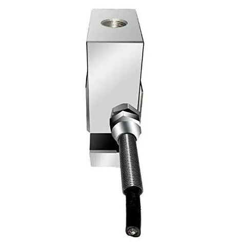Heavy Duty S Beam Load Cell Precision Industrial Sensor Rated For 500 lbs Capacity with threaded port for easy mounting.