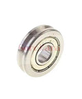 Rock Solid Heavy Duty V Groove Guide Pulley Sheave With Sealed Rail Ball Bearing 8X24X8Mm And 1.5Mm Vee Width, close-up view.