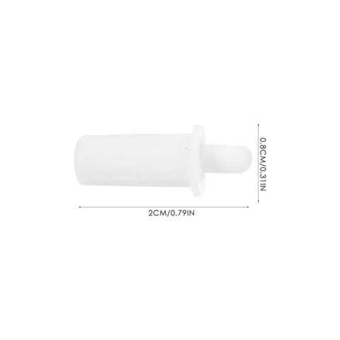 Plantation Shutter Repair Kit with 0.6 Inch Replacement Pins for Blinds, 0.79 inch white pin for easy window repairs.