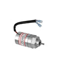Heavy Duty Engine Mounted Linear Pull Type Actuator For Automotive And Industrial Setups Plug And Play 12 Or 24 Volt DC motor with wiring.