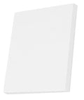 Stack of white 100 Pack Disposable Nonwoven Filter Cloths For Nail Vacuum Cleaners Nail Art Dust Collector Replacements sheets