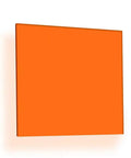 Boss Level Laser Safety Window For Fiber Laser Gear With OD Five Shield Blocking 200 To 540 Nm Yielding Damn Nice Visibility on an orange panel