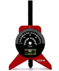 Magnetic Centering Head Protractor Level For Small Diameter Pipe Alignment Go To Pro Grade Magnetic Tool shown with measurement dial