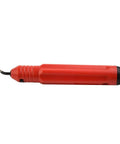 Pro Grade Deburring Hand Tool For Pipes And Sheet Metal With Wear Resistant HSS Blade And Comfortable Grip shown side view