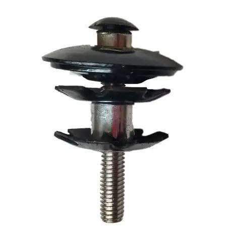 Heavy Duty 1-1/8 Inch Threadless Headset Top Cap 44Mm Headtube Tapered, Forged Steel Mountain Bike Cup With Star Nut, close-up view