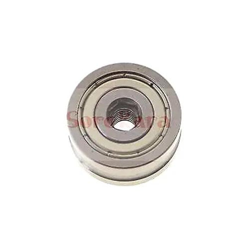 Close-up of Butter Smooth 7 X 22 X 7 mm Sealed Ball Bearing with smooth metal finish, designed for linear rail systems.
