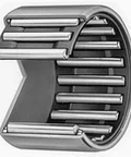 Efficient shell needle roller bearing delivers high load capacity and smooth motion in tight spaces, with 7/8 inch bore, caged design.