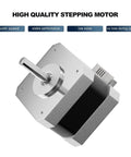 3D Printer Stepper Motor 42-34,2 Phases 1A 1.8 Degrees 0.4 N.M Stepper Motor 3D Printer Extruder for Creality Ender-3 and CR-10