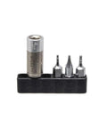 4 Inch Lbs Torque Limiter & Three Bit Combo Pack including Torx 6, 5/64 hex, 1.5mm hex with 1/4in drive in holder
