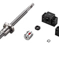 SFU4010 Ball Screw Assembly Kit With Nut End Supports BK BF30 Coupler 750mm Length 40mm Diameter Lead 10mm High Precision Rolled Thread