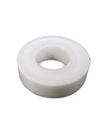 Heavy Duty Zirconia Full Ceramic Bearing With Sealed Ends, showing a round white ceramic bearing ideal for industrial applications.