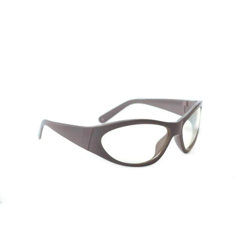 Real Deal 2940nm Laser Safety Glasses With Crisp Clear Square Frames, lightweight unisex design with OD 6 Plus optics.