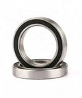 Premium 6814-2Rs Sealed Deep Groove Ball Bearing 70 X 90 X 10mm thin section chrome steel with rubber seals.