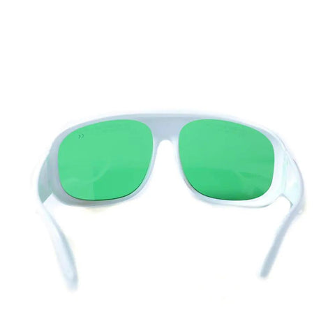Top Shelf Laser Protection Glasses For 635Nm To 660Nm And 808Nm To 830Nm Wavelengths Real Deal Nd Yag Eye Goggles with green lenses