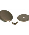 Top Shelf One Inch Oil Tight Conduit Knockout Seals For Electrical Enclosures showing stainless steel parts and quick wing nut.