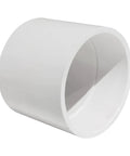 6 Inch PVC DWV Coupling For Drain Waste And Vent Sanitary Fitting White PVC Pipe Connector Adapter 6 Inch Transition
