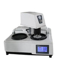 Automatic Metallographic Grinder Polisher Benchtop Machine For Pro Grade Specimen Prep Heavy Duty Lab Equipment with dual platens.