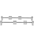 High Precision Linear Guide Rail Kit With 10mm Optical Axis Shaft And SCS10UU Bearing Blocks Perfect For Crazy Smooth 3D Printers And CNC Machines Featuring Zero Stick Slip Motion And Rock Solid Stability In A Complete Set., 10mm steel linear rail kit with SCS10UU bearing blocks for CNC and 3D printers