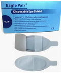 Game Ready Disposable Eye Shields For Ipl Led Facial Work Straight Up Eye Protection Pads 190Nm To 11000Nm Od7 Safety Gear 100 Pairs White Spa Shop Staples with soft adhesive edges.