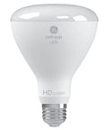 Premium LED Daylight Bulbs Br30 Indoor Floodlights Two Pack Energy Efficient High Definition Crisp Illumination close-up view of bulb.