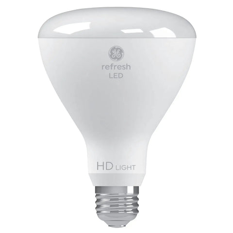 Premium LED Daylight Bulbs Br30 Indoor Floodlights Two Pack Energy Efficient High Definition Crisp Illumination close-up view of bulb.