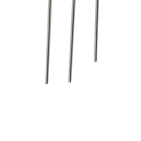 Straight Up Ceramic Steam Probe Replacement Set Compatible With Breville Sage Dual Boiler Oracle And Oracle Touch Espresso Machines No Sweat Installation, three stainless steam probes.