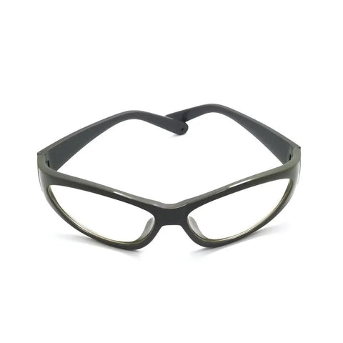 Pro Grade Erbium Laser Safety Glasses Feature Crystal Clear Lenses That Deliver Top Shelf OD6Plus Protection From 2700 To 3000Nm For Professional Dermatology And Beauty Clinic Use Today - front view