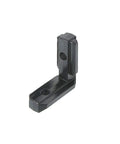 Complete Black 2020 Aluminum Extrusion Corner Brackets Full M5 Fastener Kit T Nuts Screws And Heavy Duty Wrench for V Slot projects