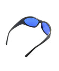 Top Tier Laser Safety Glasses Engineered Specifically For 585 To 595Nm Pulsed Dye Systems With Od4 Plus Optics and blue lenses.