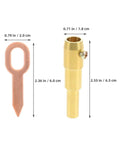 Dent Puller Welder Kit With Iron Dent Pulling Rings For Auto Body Repair DIY Friendly Shaping Tabs Easy Operation Tool