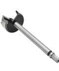 Two And One Eighth Inch Carbide Tipped Multi Spur Bit Built Tough Pro Grade Heavy Duty Drill Bit With Half Inch Shank And Three Eighth Inch Hex End For Door Lock Holes Flat Bottom Holes Pocket Holes And More