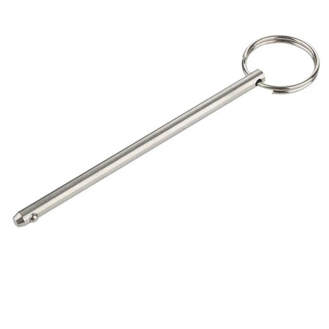 4 Pack Quick Release Pin Diameter 0.236 Inch Overall Length 4.7 Inch Usable Length 4.13 Inch Heavy Duty 316 Stainless Steel Bimini Top Pin