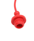 Red cap for ISO 5675 hydraulic quick connect couplers