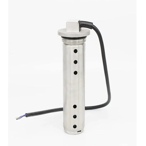 Rock Solid 0 190 Ohm Holding Tank Level Sensor with stainless steel body and connector cable for fuel and sewage tracking