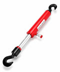 Badass 10 Ton Hydraulic Pull Back Ram For Vehicle Frame Straightening And Collision Body Shop Work With 8100 PSI Carbon Steel Cylinder and hook end.