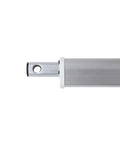 Replacement Linear Actuator For Power Recliner Lift Chair Heavy Duty Motor Compatible With Kaidi Model KdYJT018-51 close-up detail of metal housing