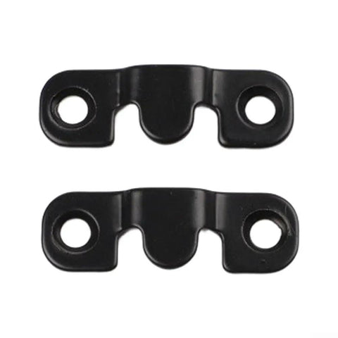 Top Tier Stainless Steel Picture Frame Hangers Heavy Duty Interlocking Wall Art Hanging Hardware for Big Canvas Mirror and Frames Cranking Out 33 lbs of Real Power 2 Pack Solid Setup black steel wall mounting clips.