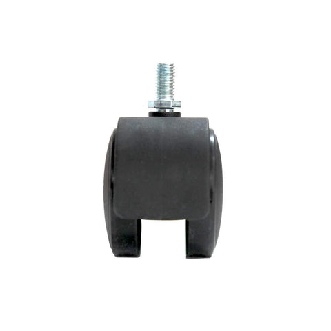 Mobile Whiteboard Caster Wheels Set Of 4 For Viz-Pro 1.58 Inch Wheel Diameter M8 Thread 0.59 Inch Thread Length side view